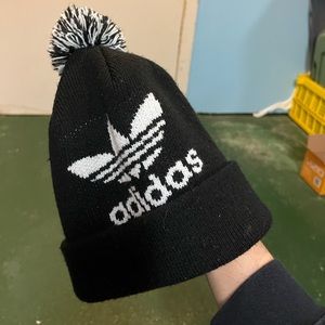 Adidas black beanie